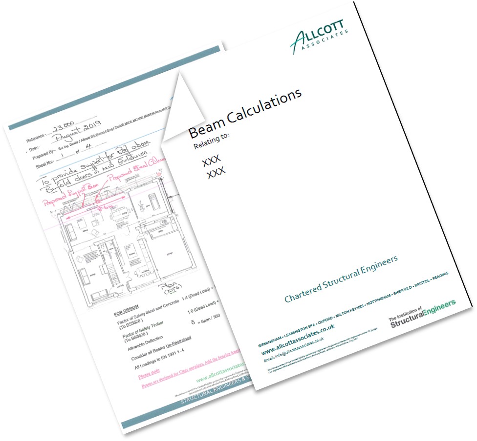 Beam design & calculations report