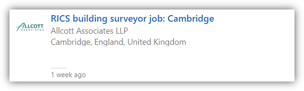 Surveyor job vacancy