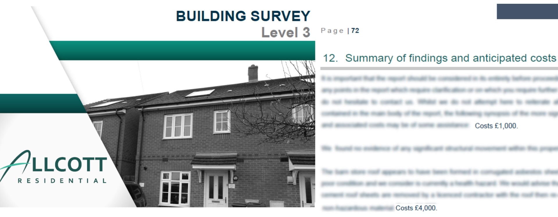 Renegotiating property price after a survey