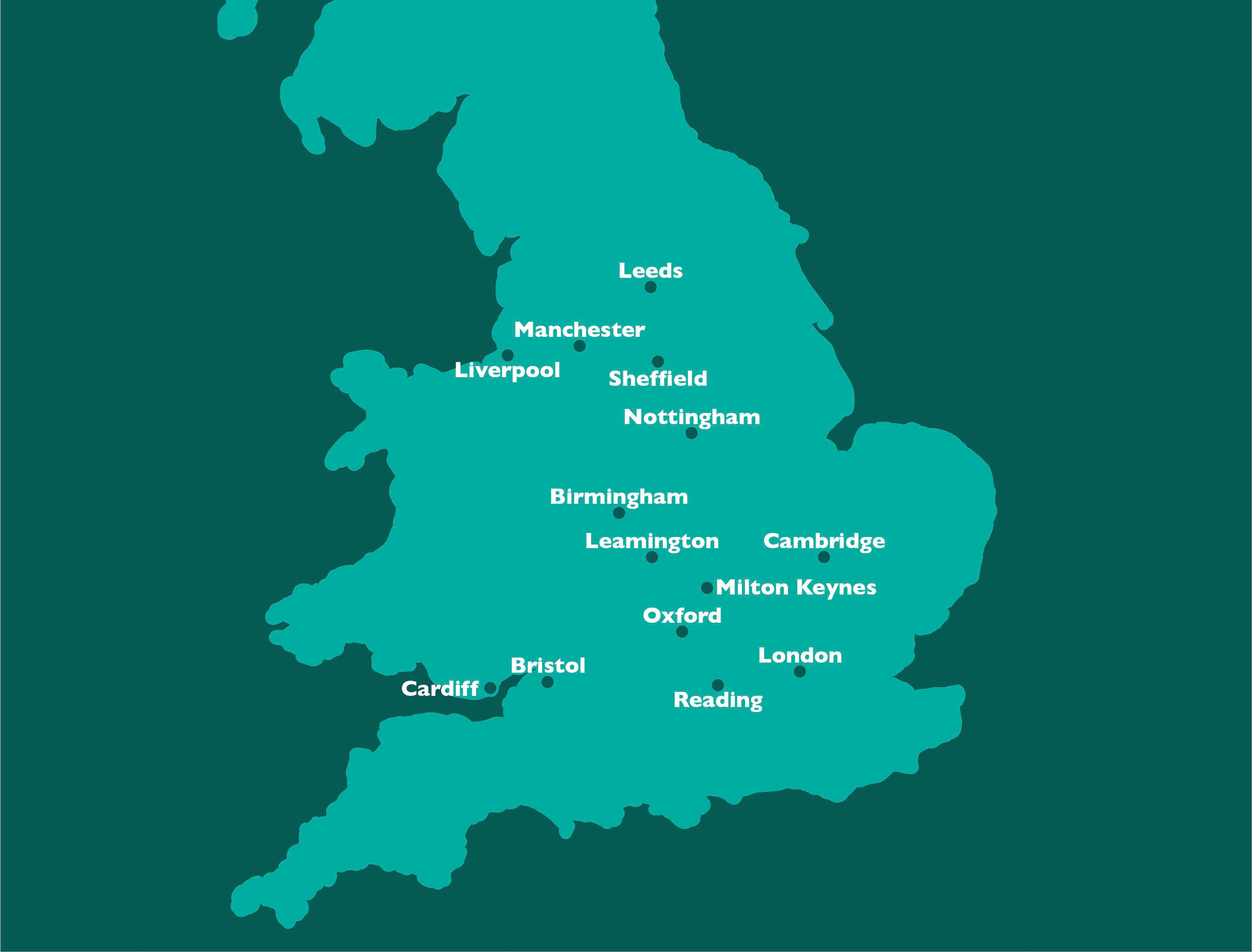 Allcott Residential UK Map