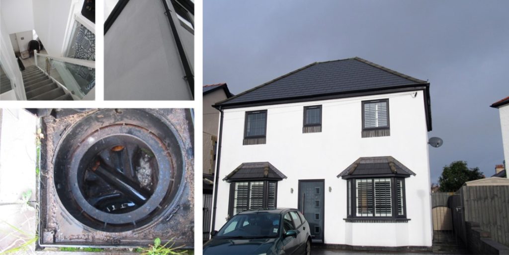 Survey of new build home in Penarth