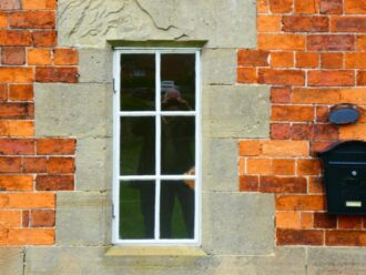 surveyor inspecting window thirsk