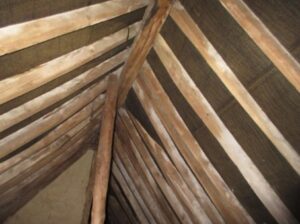 roof in a listed building
