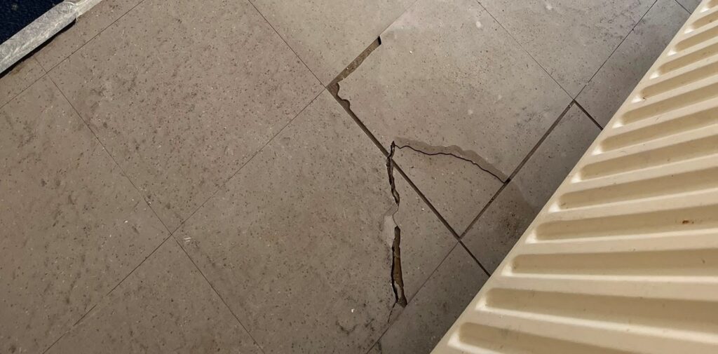 Sulphate attack level 3 Nottingham building survey